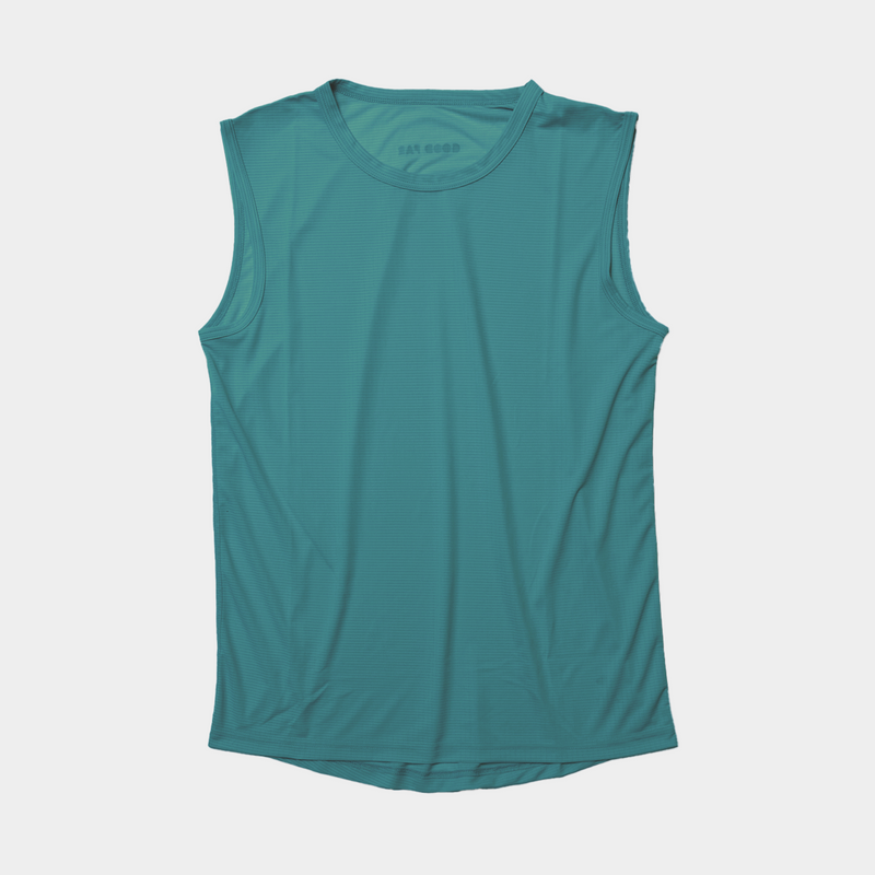 山歩きJP別注色 GRID-DRY SLEEVE LESS