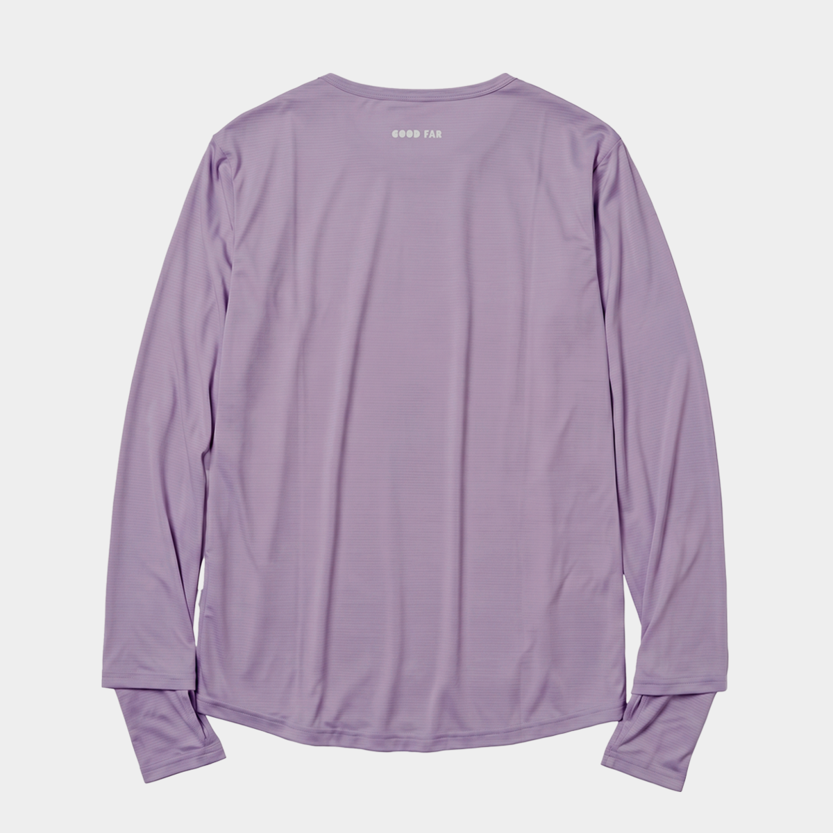 GRID-DRY Crew-neck Long sleeve Thumbhole + Watchhole