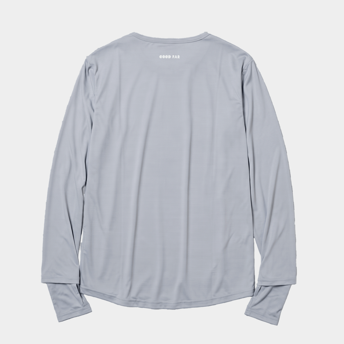 GRID-DRY Crew-neck Long sleeve Thumbhole + Watchhole