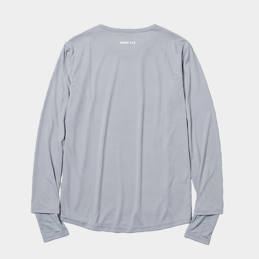 GRID-DRY Crew-neck Long sleeve Thumbhole + Watchhole