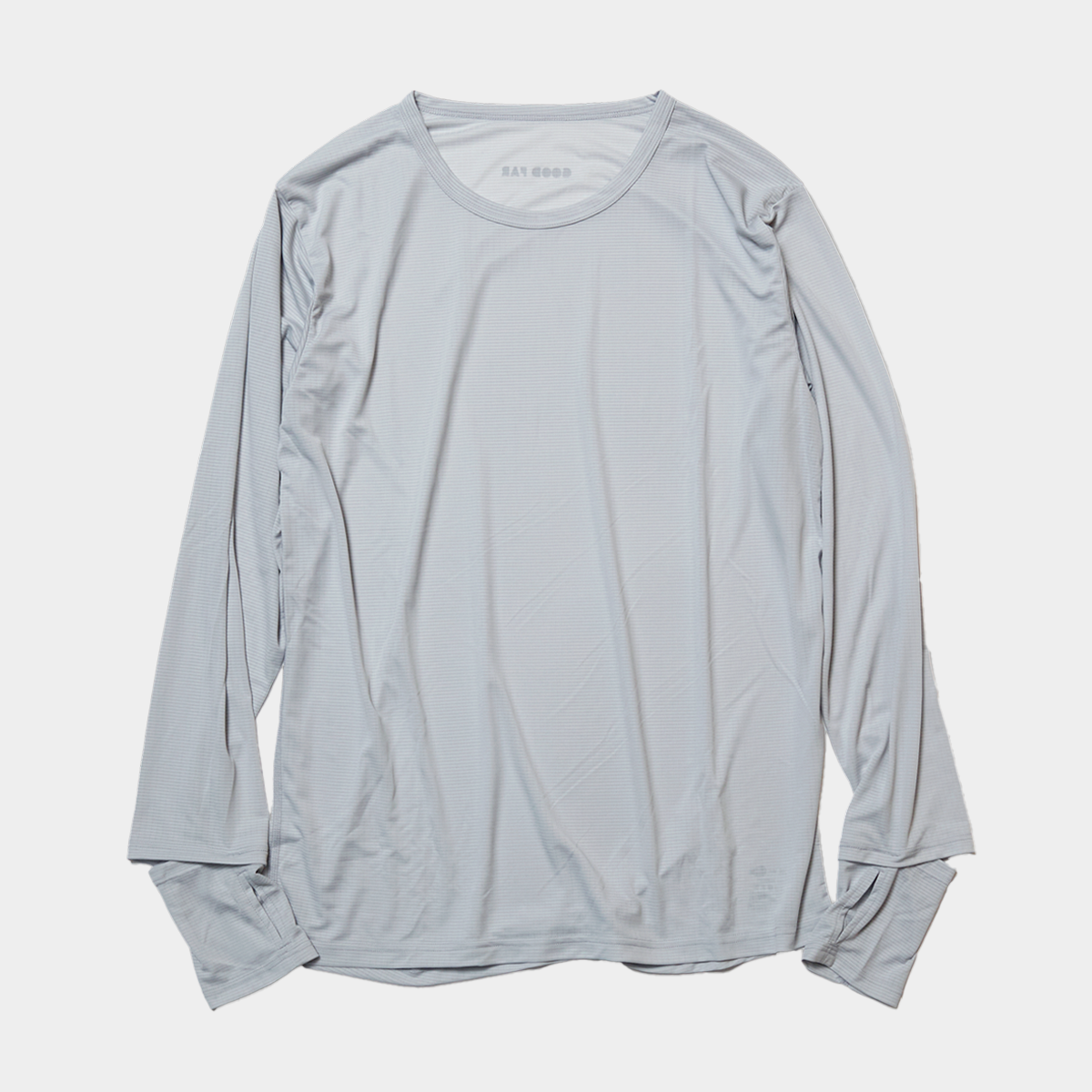 GRID-DRY Crew-neck Long sleeve Thumbhole + Watchhole