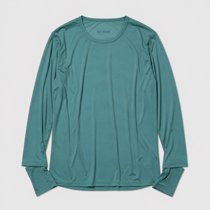 GRID-DRY Crew-neck Long sleeve Thumbhole + Watchhole